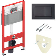 Инсталляция Tece Now 9400414 для унитаза с Черной матовой клавишей смыва Инсталляция Tece Now 9400414 для унитаза с Черной матовой клавишей смыва